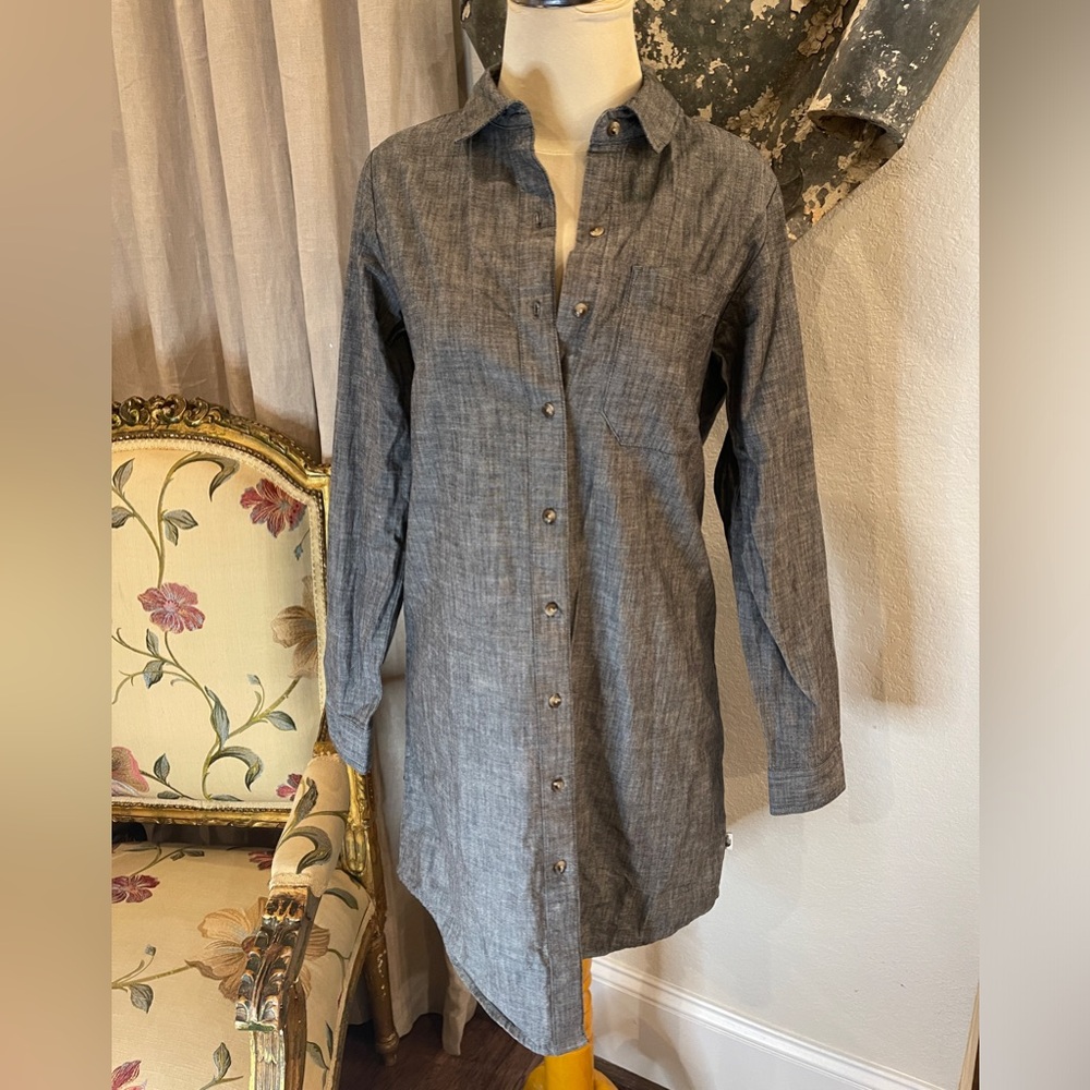 The North Face Black Chambray Dress, Relaxed Fit XSmall